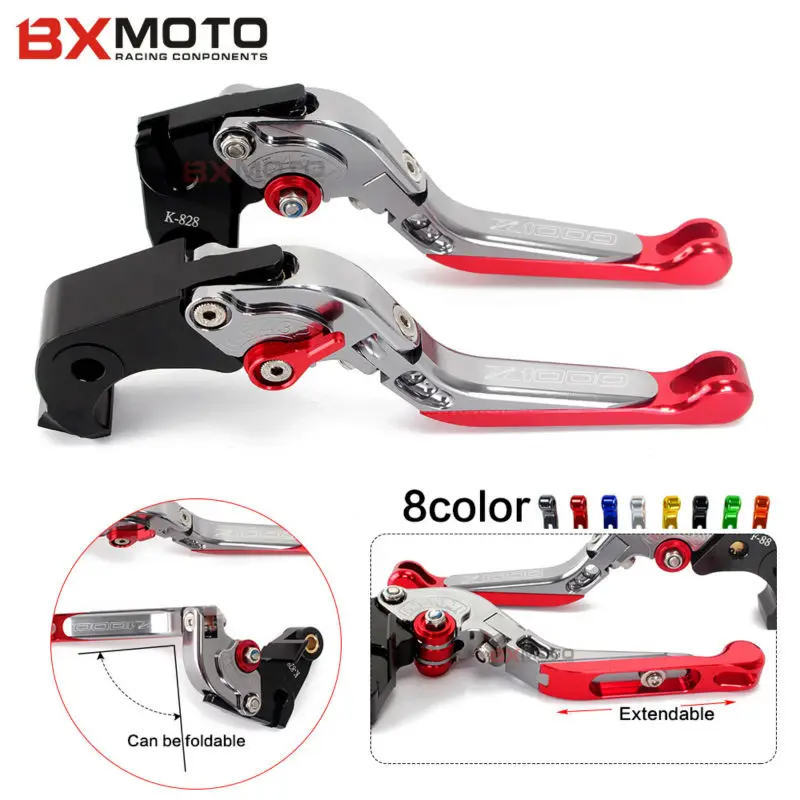 Motorcycle Accessories Cnc Folding Adjustable Motorbike Brake Clutch Levers Set For Kawasaki Z1000 Zx6r / Zx636r / Zx6rr Zx10r Motorcycle Accessories Cnc Folding Adjustable Motorbike Brake Clutch Levers Set For Kawasaki Z1000 Zx6r / Zx636r / Zx6rr Zx10r