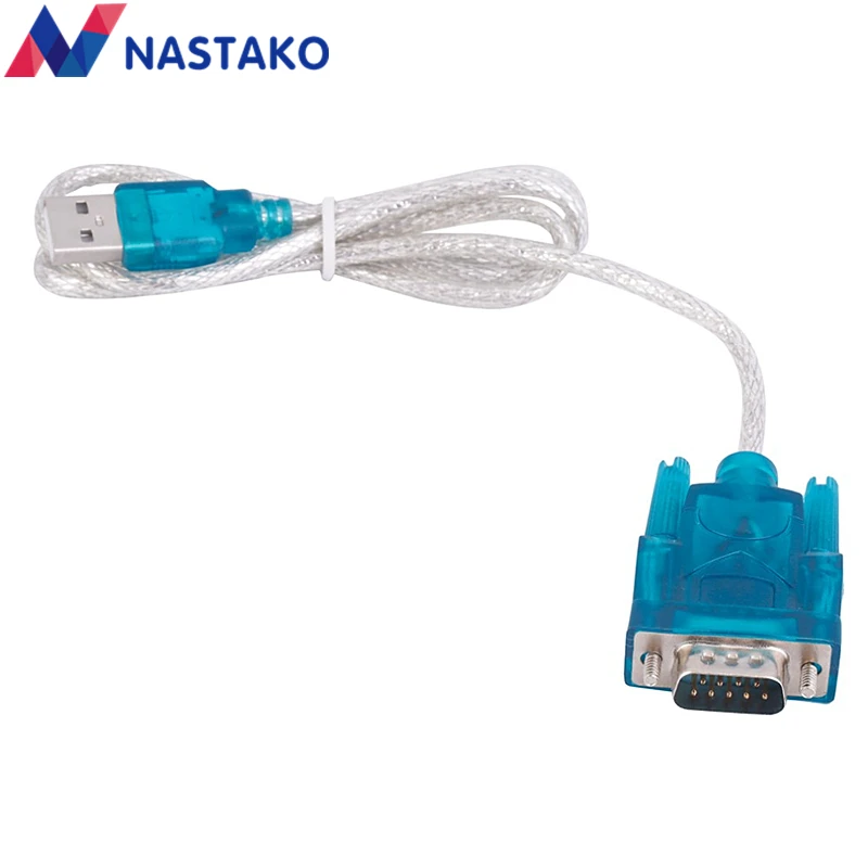 

NASTAKO CH340 USB to RS232 Cable COM Port Serial PDA 9 pin DB9 to USB Cable Adapter Support Windows7 Wholesale