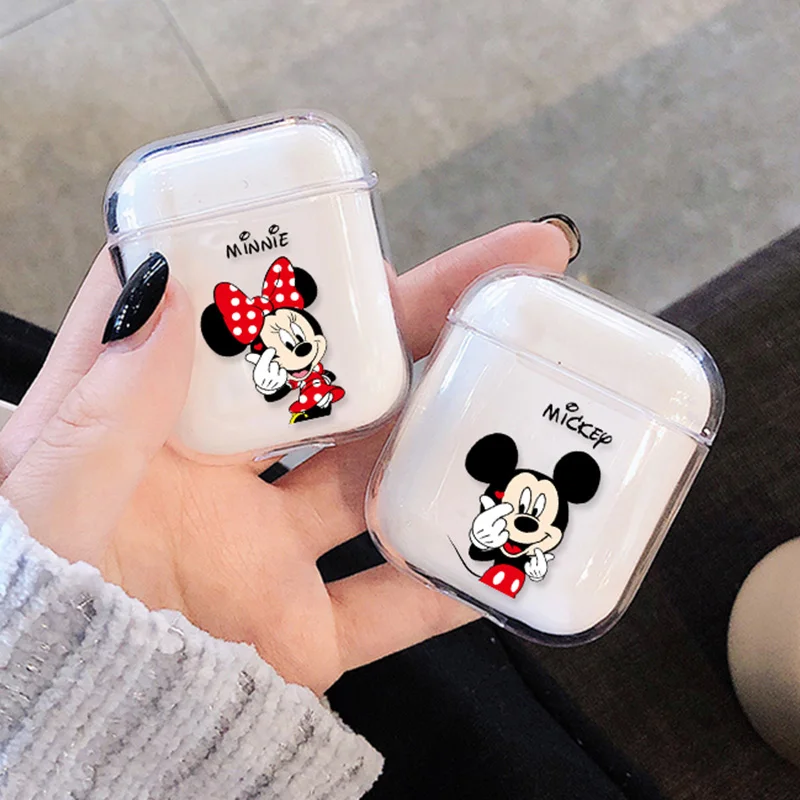 

for Airpods Case Cute for airpods cover Cartoon protective hard case transparent wireless earphone cases For apple air pod case