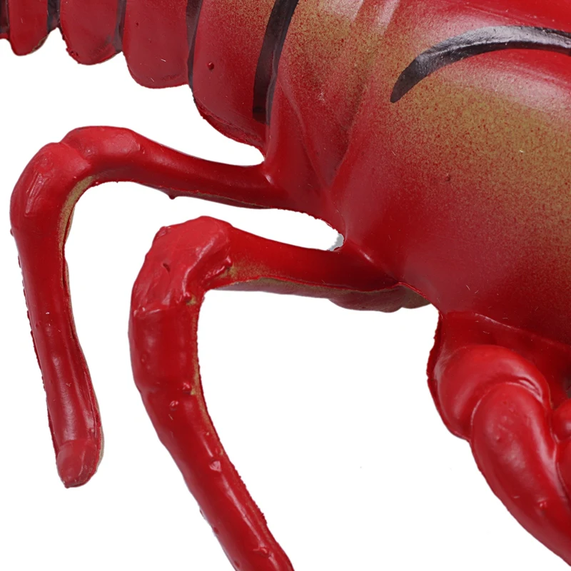 12 X 5 Inch Big Fake Lobster Model for Dispaly Artificial Marine Animals De P1w9 for sale online 