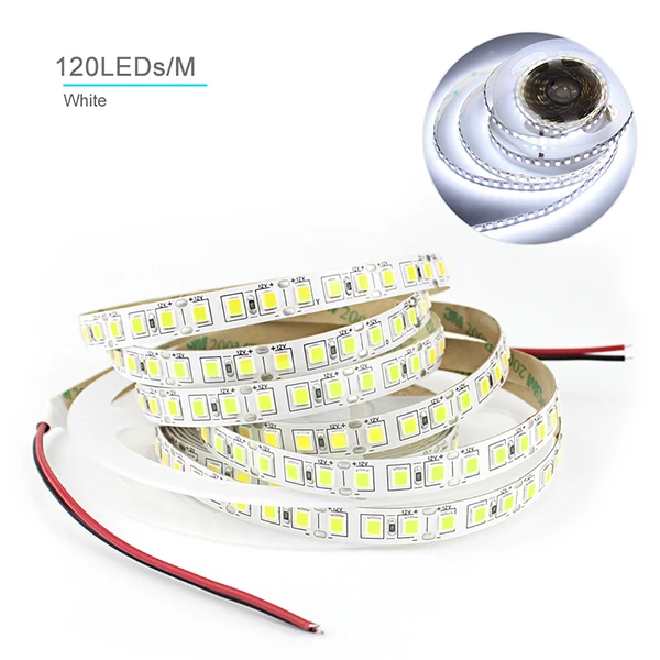 С регулируемой яркостью Светодиодные ленты 12V 4040 SMD Светодиодные ленты e 300 светодиодный 600 светодиодный сенсорный диммер переключатель 110 V-220 V 2A Питание для внутреннего Кухня светильник - Испускаемый цвет: 600LEDs White