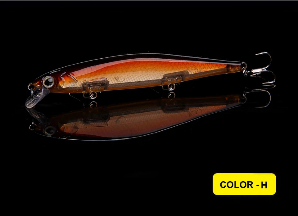 WALK FISH, 1 шт.,, новая модель, рыболовные приманки, лазерная блесна, жесткая приманка, 110 мм, 13 г, медленно погружающаяся, качественная, профессиональная, кренкбейт