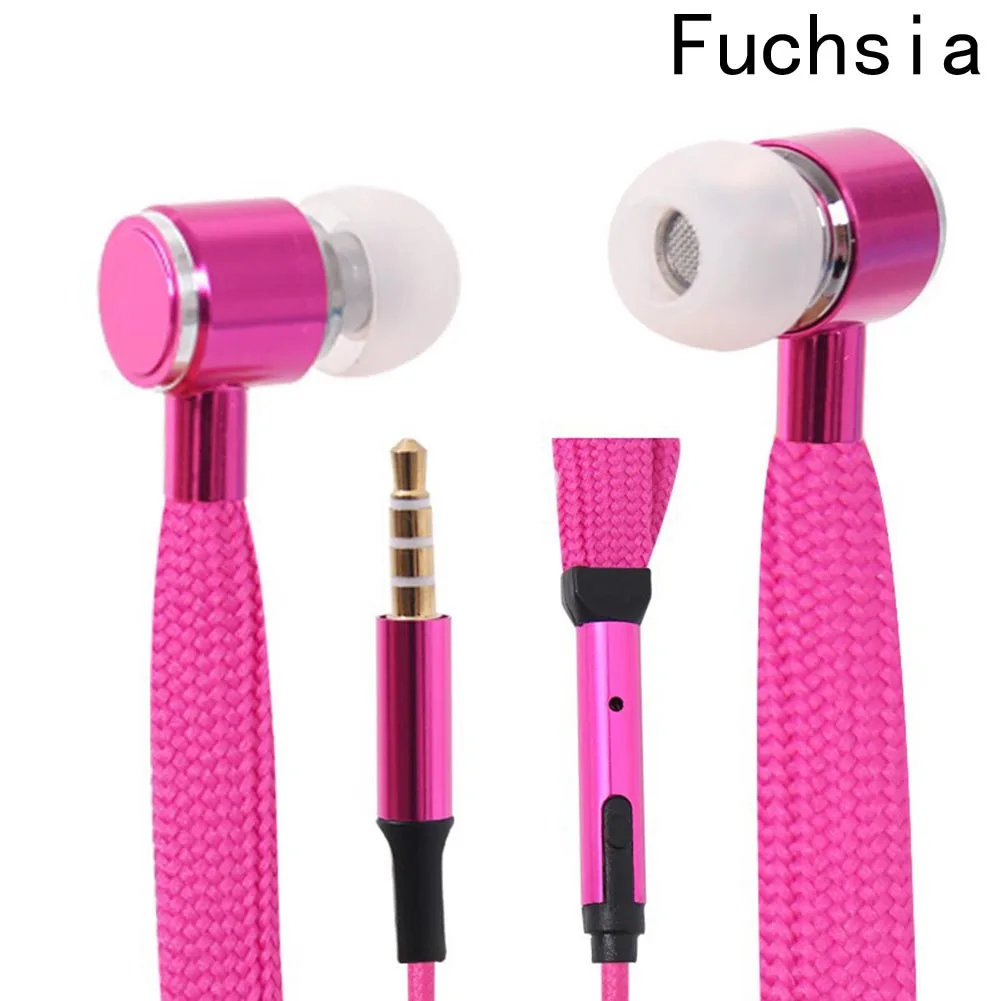 

BCWH New Style In-Ear Shoe Lace Earphones With Mic Portable In Ear Earbud Portable Professional Music Earphone for smart phone