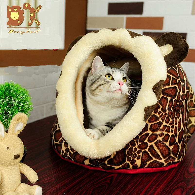 leopard cat bed