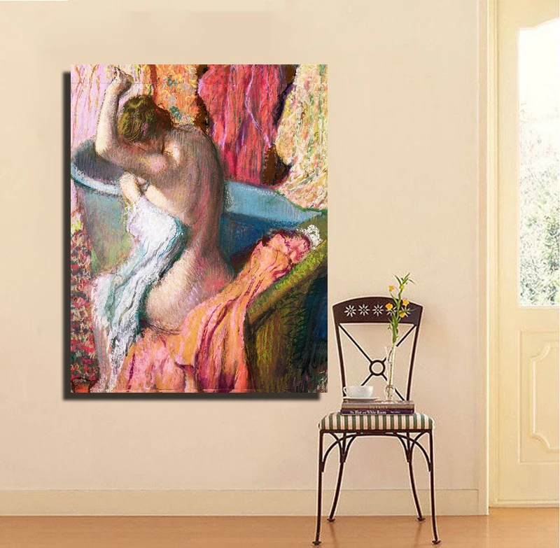 

Free shipping 100% handmade Wall art Decor Oil Painting Reproductions on Canvas by Edgar Degas