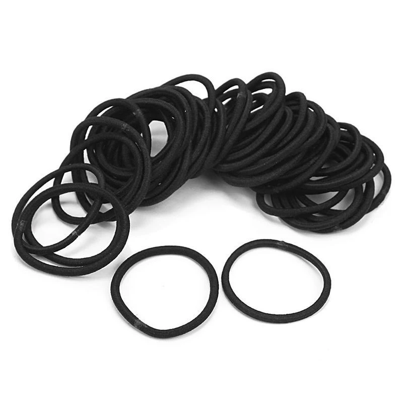 Lot 50Pcs Women Girls Hair Band Ties Rope Ring Elastic Hairband Ponytail Holder