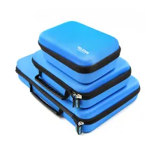 TELESIN Storage Carry Case Protective EVA Box for GoPro Hero 6 5 4 3 2, SJ4000 SJ5000 Xiaomi YI 4K Accessories Camera Hand Bag