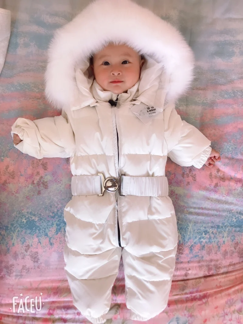 Белая Меховая зимняя хлопковая стеганая куртка