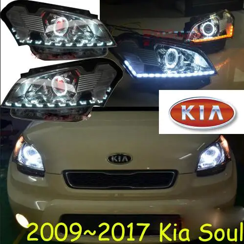 HID xenon 2009~, автомобильный Стайлинг, KlA Soul фар, cerato, Sportage R, soul, spectora, k5, sorento, kx5, ceed, Soul Головной фонарь - Цвет: 2pcs Soul headlight