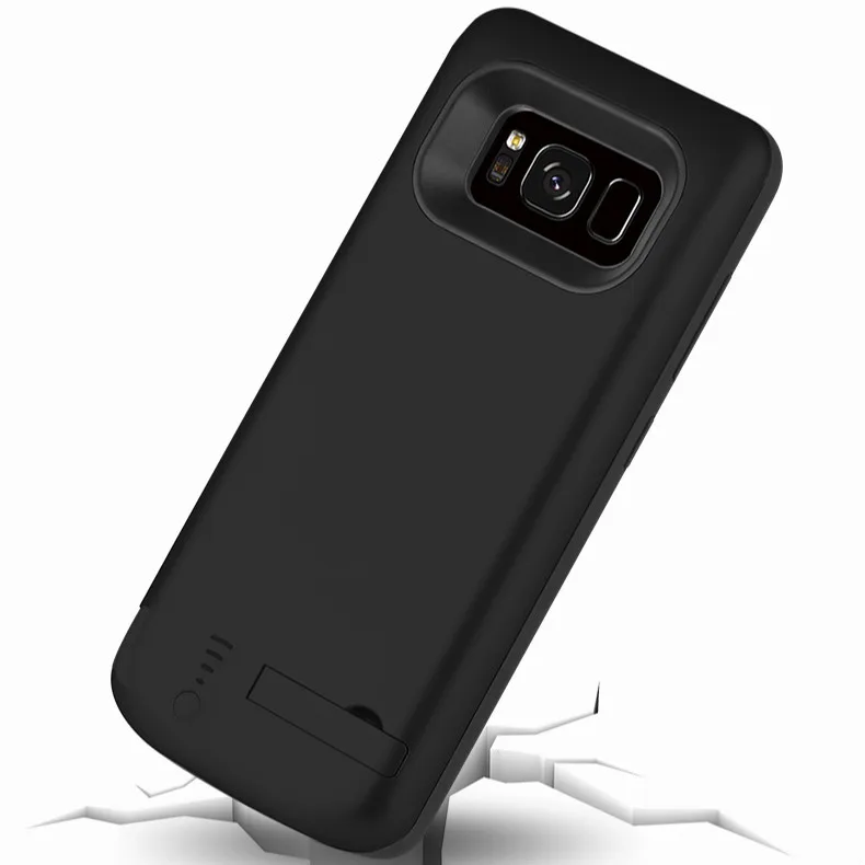 Для Samsung Galaxy S8 plus Мобильный Внешний аккумулятор 5000 мАч/6500 мАч чехол для задней
