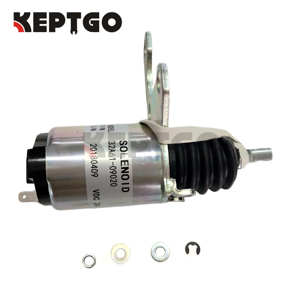 

for CAT E305 E306 E307V1 E307V2 E308 Fuel Flameout Solenoid Valve ME736957 24V