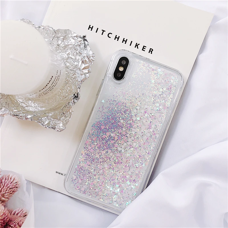 Чехол с жидкостью для iPhone 11 Pro Max X XS MAX XR 6 6S 7 8 Plus 5|Бамперы| |