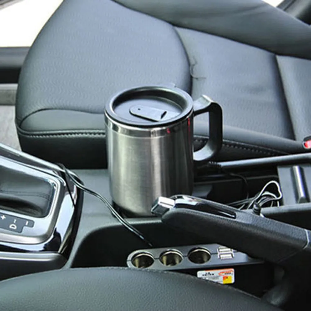 

Hot Car heating cup 12v heating cup Electric Kettle Cars Thermal Heater Cups Boiling Water bottel Auto accessories 500ML+Cable