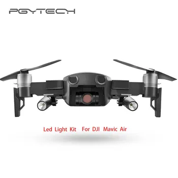 

New Arrivals PGYTECH Portable Night Flight LED Light Kit Lighting for DJI Mavic Air Drone Accessories free shipping