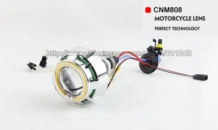CNM808 2 0 дюймов 35 Вт автомобиль и мотоцикл H1 H4 H7 Биксенон HID проектор Объектив