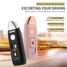 Встроенный массаж обеспечивает функцию USB порт зарядки Автомобильный воздухоочиститель паровой увлажнитель воздуха ароматерапия эфирное масло ароматизатор