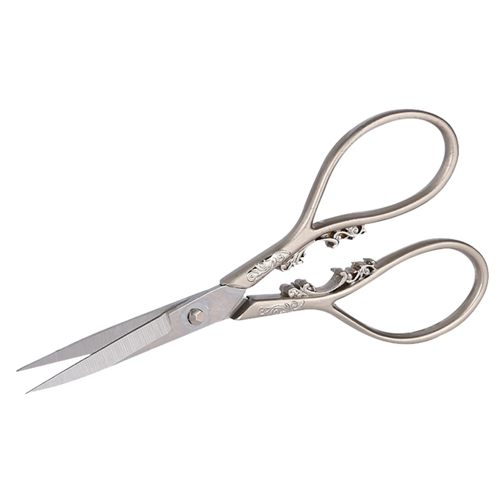 

Vintage Tailor Scissors Stainless Steel Sewing Scissors DIY Fabric Clothes Cutter Durable Household Scissors DIY Sewing Tools
