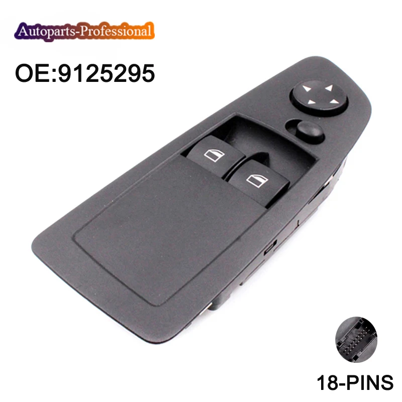 

New High Quality 9125295 Driver Side Power Window Switch Fits For 2006-2010 BMW E92 3 Series Coupe