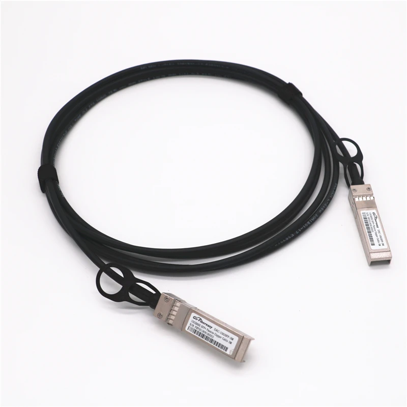 3 м SFP + к SFP + кабель DAC пассивный прямой прикрепить медь двухтактный кабель 28AWG совместимый для Ubiquiti Mikrotik Zyxel Arista и т. Д