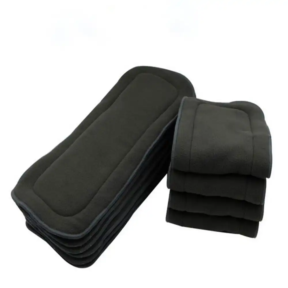 charcoal bamboo inserts against skin