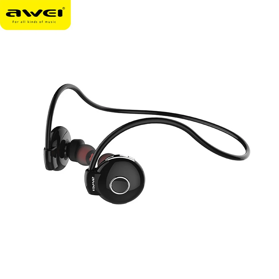 Awei Blutooth Спортивные Беспроводные наушники-вкладыши Auriculares Bluetooth наушники для