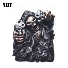 Yjzt adesivo de pvc, acessórios de 10cm * 12.6cm, crânio alicate, adesivo de 6 a 0029