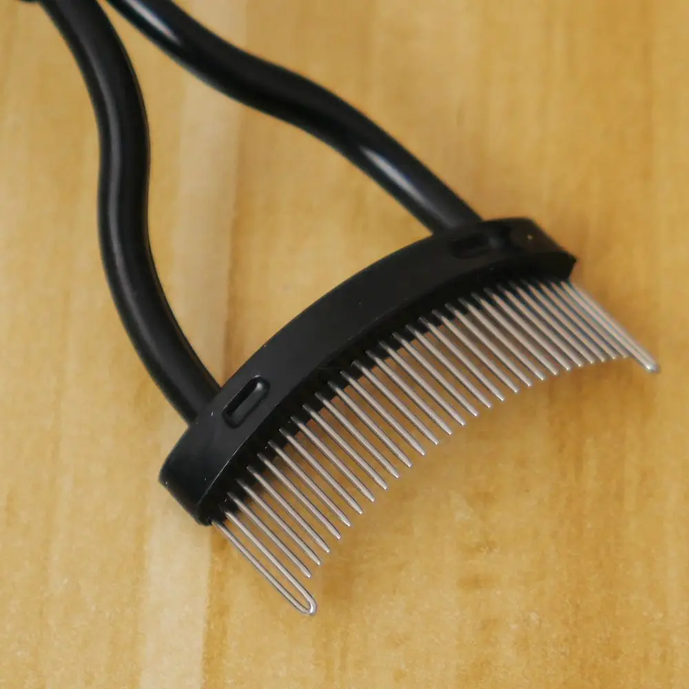 Распределитель туши для макияжа Аппликатор стальная игла ресницы расческа для бровей щетка для завивки
