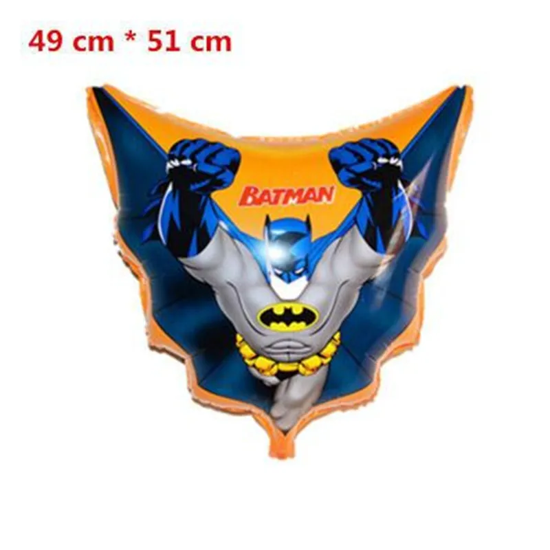

1PCS Triangle Superman Aluminum Foil Balloon Triangle Batman Aluminum Balloon Balloon Avengers Balloon Party Decoration