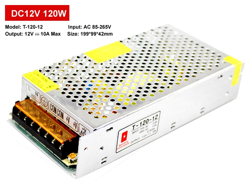 1a 2a 3a 5a 10a 15a 20a импульсный источник питания DC 12 В светодиодный драйвер освещения трансформатор переменного тока 220 В до 12 В DC Fonte 12 в источник питания