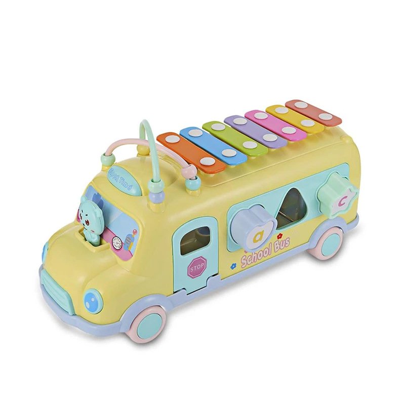 Baby School Bus Toy Music (3)