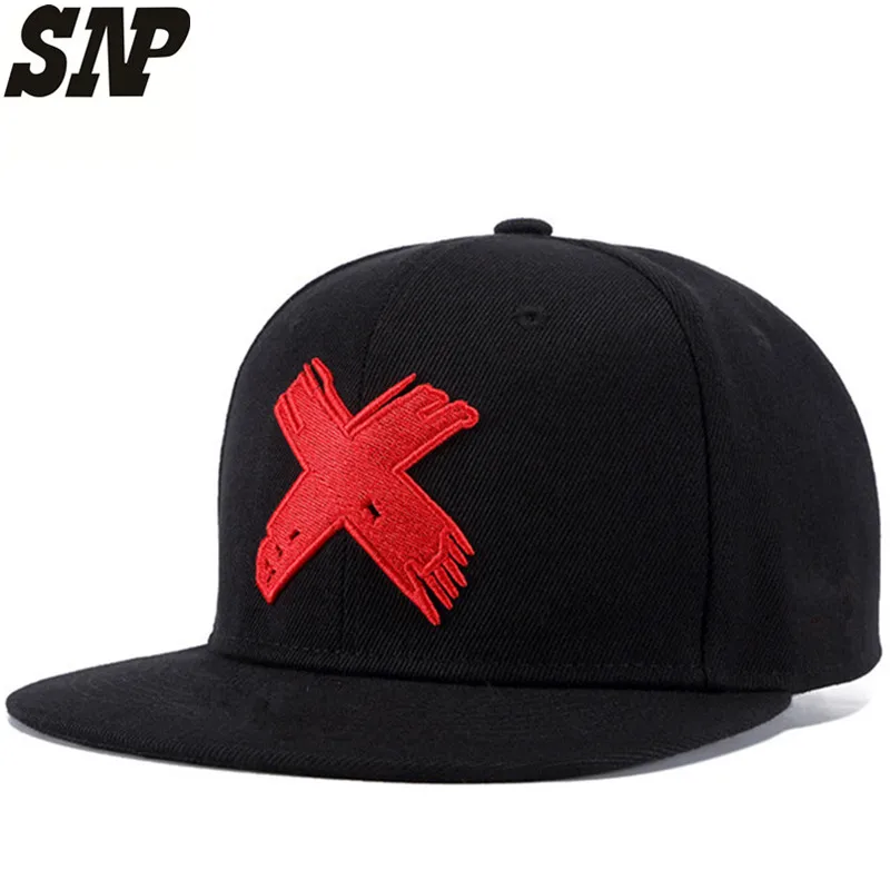 Кепка Snapback из хлопка в стиле хип хоп Мужская и Женская бейсбольная кепка для