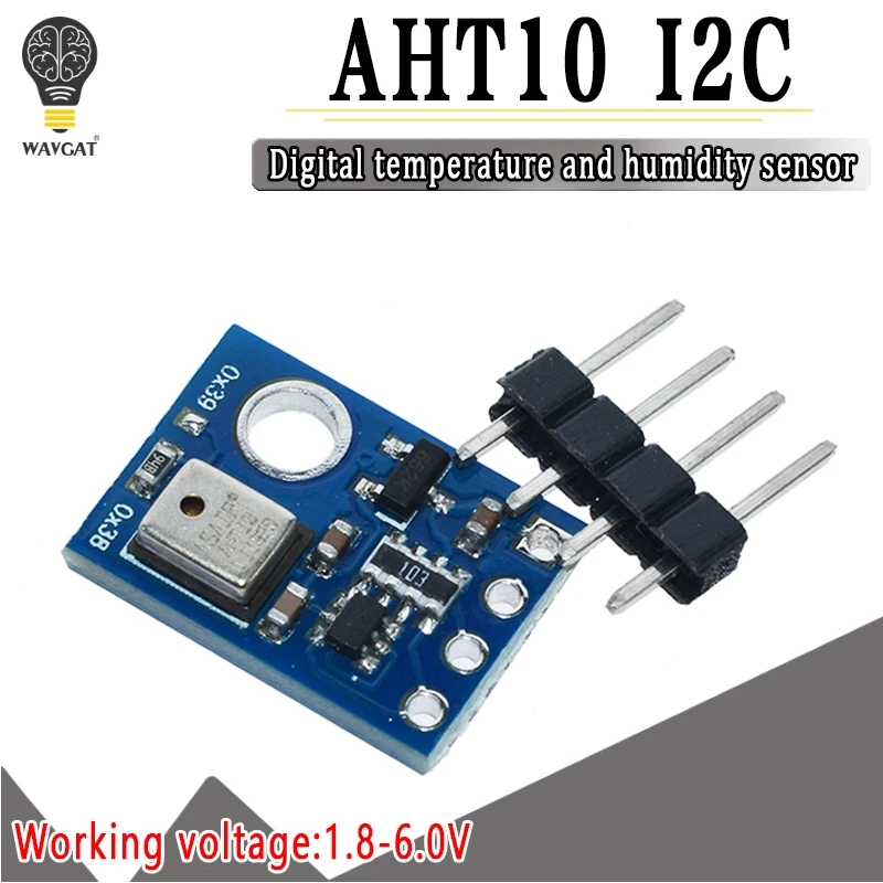 AHT10 High Precision Digital Temperature and Humidity Sensor Measurement Module I2C Communication Replace DHT11 SHT20 AM2302 afbeelding