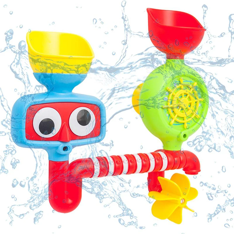 

Bath Toy 21*21*7cm Spraying Turning Shower Water Paddle Baby Kid Toy Animal Funny Toddler Toys For Children Gifts Random Color