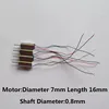 716 7*16 мм двигатель без сердечника SYMA S107 S108G S109G S102G RC mini DIY вертолет Квадрокоптер запасные части R/C аксессуары ► Фото 1/2