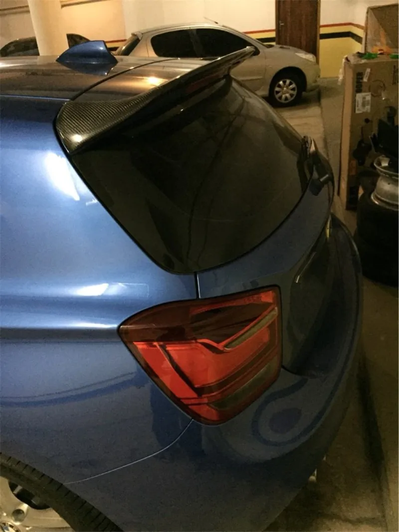 For BMW F20 Spoiler 2012 - 2016 1 Series 116i 120i 118i M135i F20 Carbon Fiber Rear Roof Spoiler AC Style F20 Spoiler (3)
