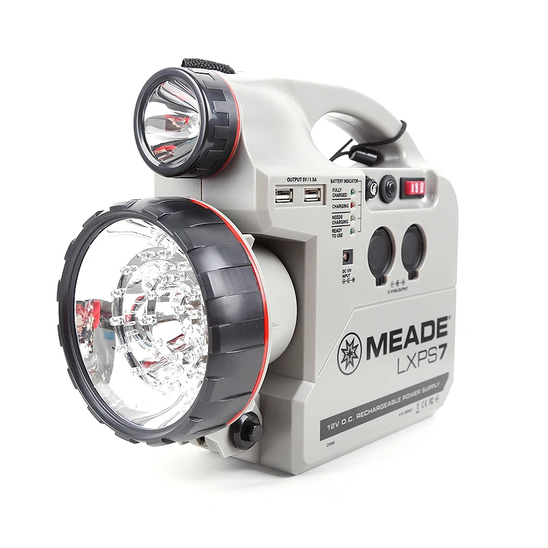Meade Многофункциональный 12V7A перезаряжаемый источник питания LXPS7 для