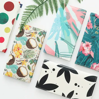 

1pcs 3303 color PU handbook small fresh plan book schedule student notebook