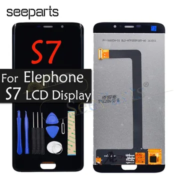 

100% Tested For Elephone S7 LCD Display+Touch Screen Digitizer Assembly Replacement Parts + Tools For Elephone S7 LCD