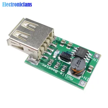 

2V-5V To 5V 1200MA USB Output Boost Converter Mini DC-DC Step-up Power Module Lithium Battery Charger Board For Phone Camera