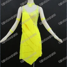 Платье для латинских танцев/платье для Вальс Танго бальных танцев, платье для девочек/женское для современных танцев/костюм для выступлений/одежда LD-0028