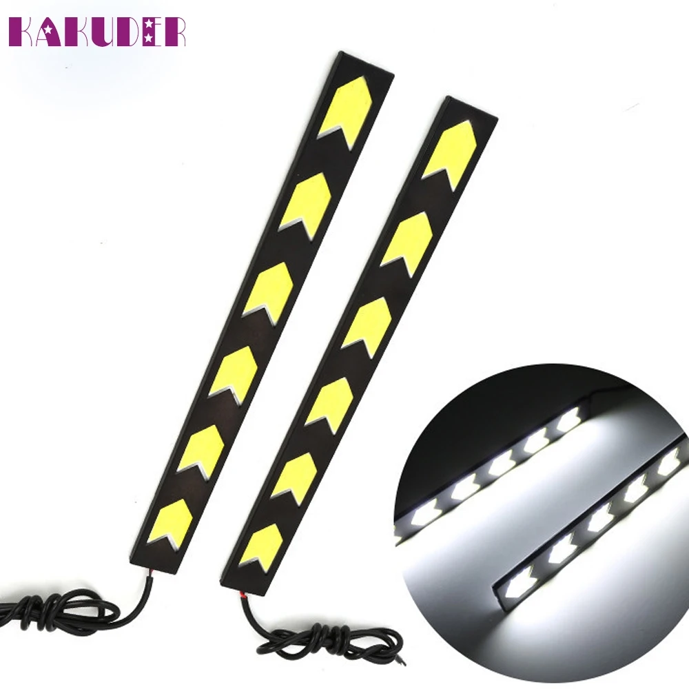 

New Arrival 1pair LED Car Daytime Running Lights 900LM Auto Car LED DRL Stable and Reliable OCT7