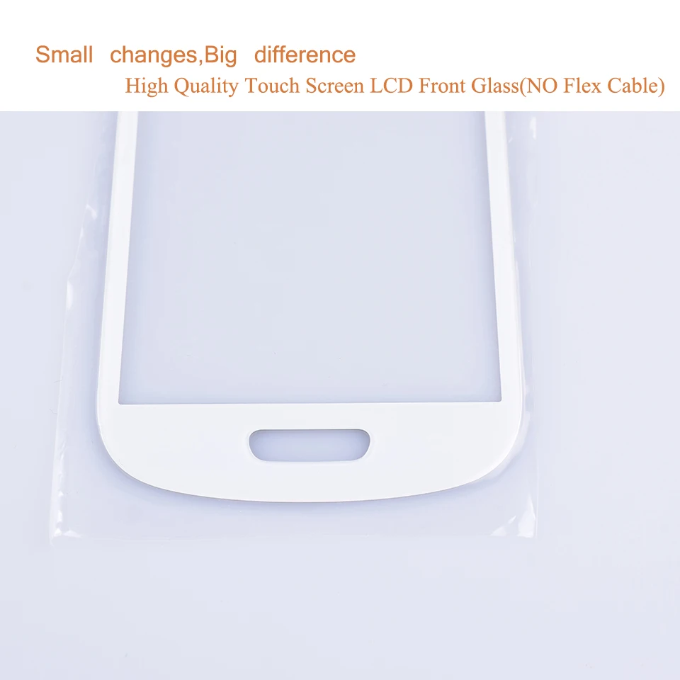 Для samsung Galaxy S III MINI S3 Mini i8190 сенсорный экран Передний сенсорный экран со стеклянной панелью ЖК Внешний объектив GT-i8190 GT-I8190N 4,0"