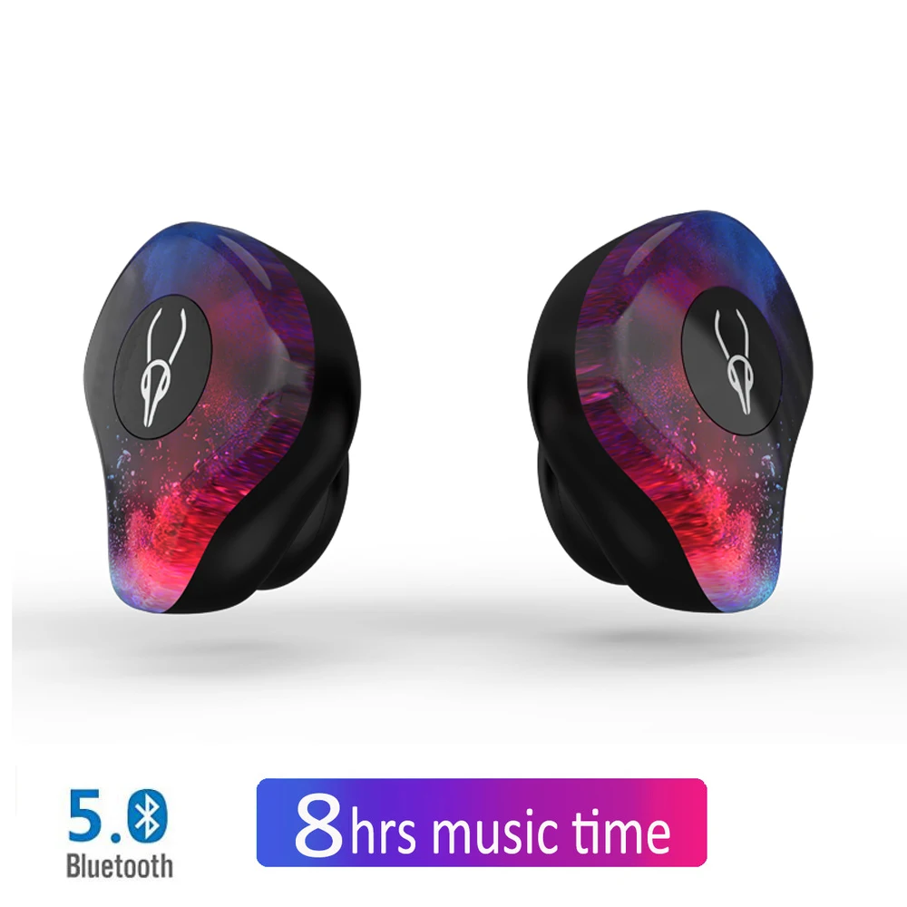 

SMARTCENT Mini Bluetooth Earphone with Mic Wireless Headset Music Earbud Bluetooth 5.0 Noise Canceling for Iphone,Xiaomi,Samsung