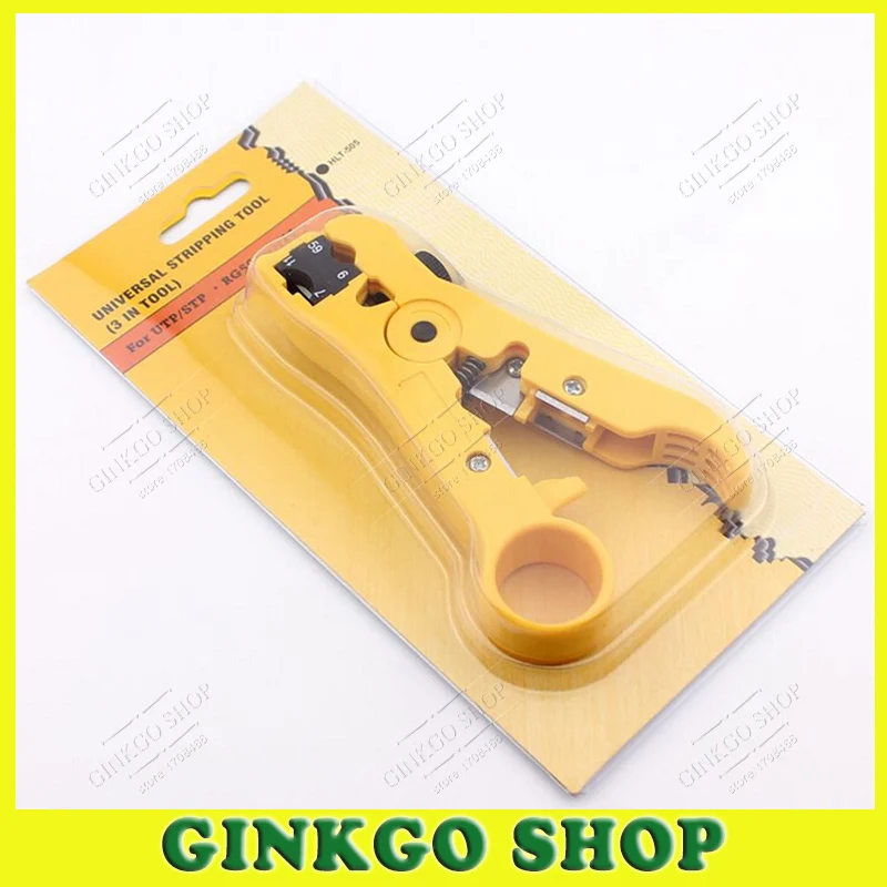 Universal Cable Wire Jacket Stripper Cable Cutter Stripping Scissors Tool RG59
