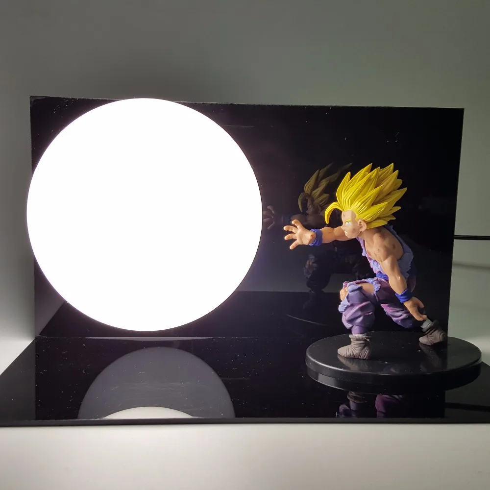 Dragon Ball Son Goku Vegeta Gohan Luminaria светодиодный ночник настольная лампа Dragon Ball декоративное освещение для комнаты Праздничные рождественские подарки