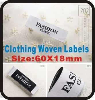 

Fashion Classic labels,60X18mm this selling is stock sabel not the custom labels