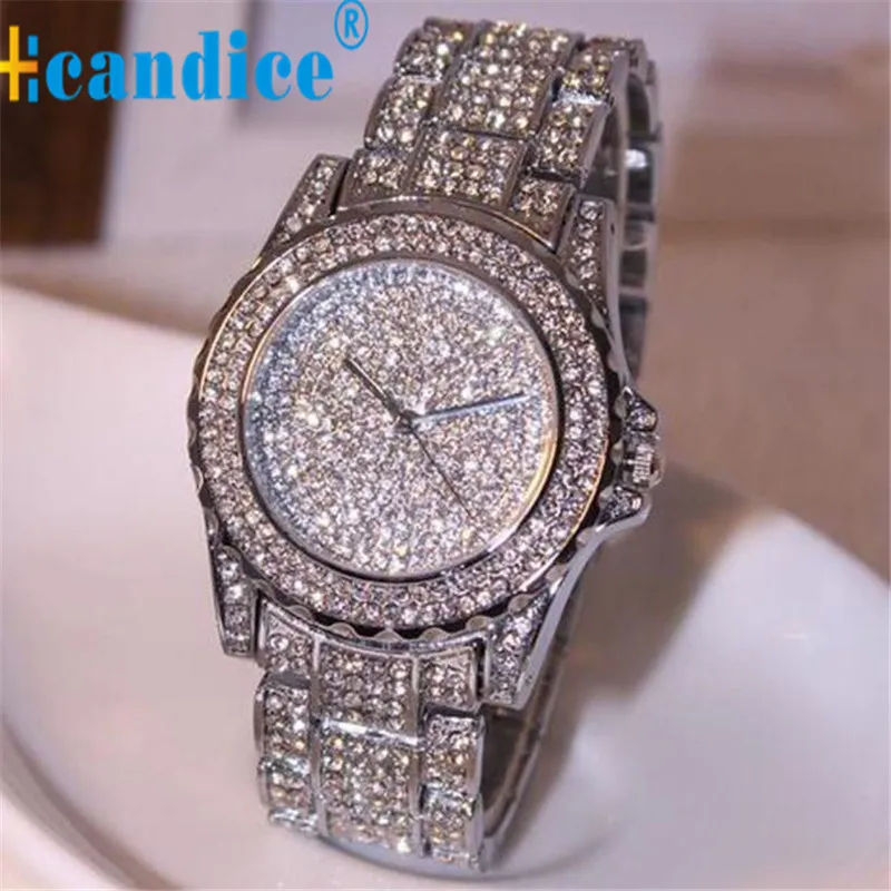

Relogio feminino New Luxury women watches rhinestone ceramic crystal Quartz watches Lady Dress  Wrist Watch Female  May18
