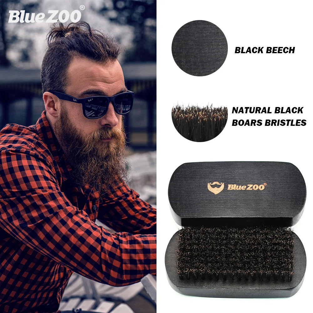 7 Pçs e set Homens Barba Grooming Kits Óleo Barba Bigode Barba Bigode Óleo Cera Hidratante Bálsamo Essência Cuidados Styling Comb Beard Conjunto 10 barba óleo bigode hidratante cera bálsamo barba