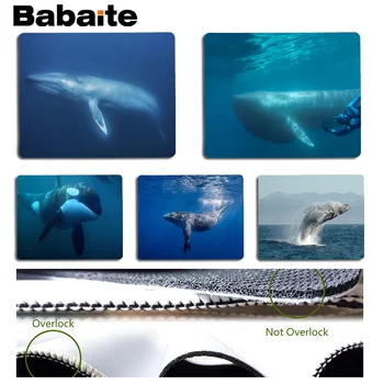

Babaite Whale Large Mouse pad PC Computer mat Size for 25x29cm Gaming Mousepads