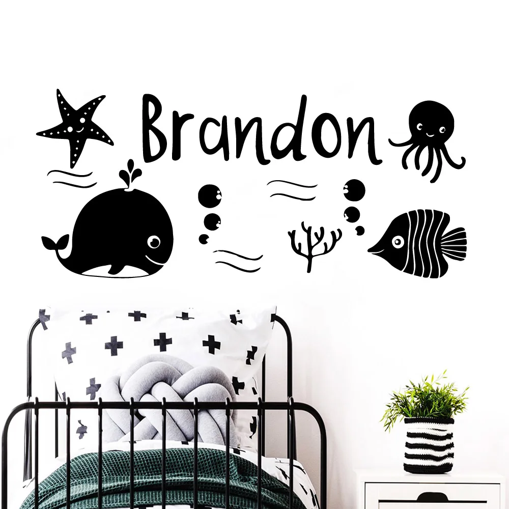 

Classic brandon Wall Stickers Home Decor Girls Bedroom Sticker For Kids Rooms Diy Home Decoration Background Wall Art Decal